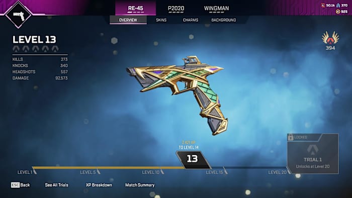 Apex Legends only has three pistol-type weapons in the game.